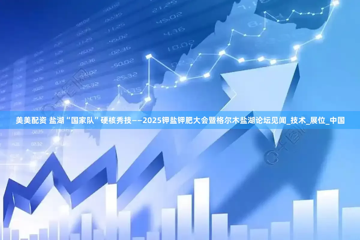 美美配资 盐湖“国家队”硬核秀技——2025钾盐钾肥大会暨格尔木盐湖论坛见闻_技术_展位_中国